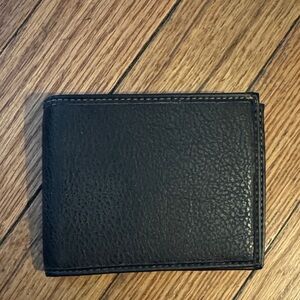GAP Black Leather Card Holder